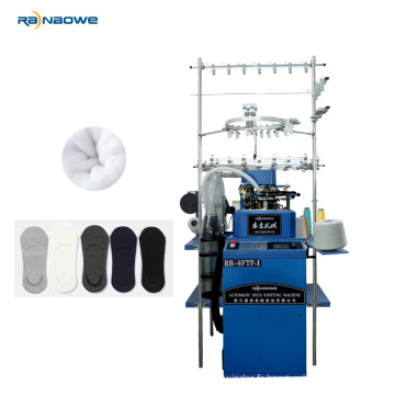 Dernière machine de tricot de chaussettes Korea 6F pour chaussette de fabrication avec des pièces de rechange gratuites